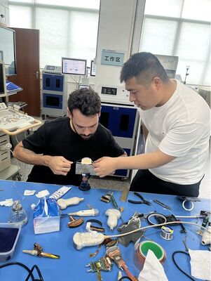 quality Reparatur-Schulungsprogramm Kurs Ultraschall 2D/3D/4D-Schallkopfsonde GE Philips Marke Service Ersatz factory